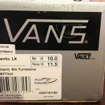 Vans Vault Uniphant Black, Size 10