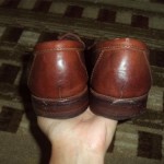 Cole Haan Brown Leather Loafer Shoes Sz 12 Mens Genuine Handsewn
