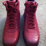 MENS COLE HAAN NIKE AIR CONNER BOOT CAYENNE LEATHER SHOES LACE 11 NEW