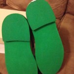Mens Clarks Desert Boots Bright Green Sole Size 12 NIB Deadstock