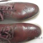 NIKE COLE HAAN COOPER SQUARE WING TIP C11501 K12 SIZE 8.5 OXFORD LEATHER