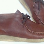 Clarks 13 ankle boots Padmore Mens Shoes Brown Leather Wallabee moccasins 78732