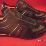 HUGO BOSS ORANGE KEMPTON BLACK MEN SHOE SIZE 10 (43 EU) GOOD CONDITION MSRP $125