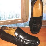 COLE HAAN ~ MEN’S BLACK LEATHER PENNY LOAFERS SLIPONS SHOES 10M ~ SOOO NICE!