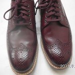 NIKE COLE HAAN COOPER SQUARE WING TIP C11501 K12 SIZE 8.5 OXFORD LEATHER