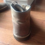 Clarks Desert Boots Taupe Suede Sz 8 Pre Owned