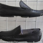 HUGO BOSS DREP US BLACK/BLACK SOFT LEATHER 728678966953 MEN CASUAL WALKING SHOES