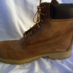 Timberland Mens Wheat Nubuck Leather 6″ Boots size 8.5 VGUC