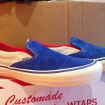 VANS OTW OG CLASSIC SLIP-ON LX VAULT Sz9US BNIB (WTAPS) NAVY/WHITE/RED