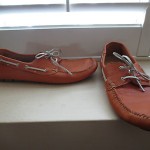 NEW COLE HAAN MEN’S NIKE AIR MOCCASIN STYLE~ORANGE SIZE 11 1/2 M
