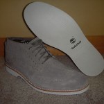 TIMBERLAND EARTHKEEPERS STORMBUCK BROGUE CHUKKA SZ 9 GREY SUEDE 5835R