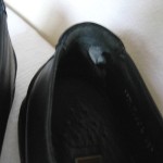 10.5 M Cole Haan NIKE AIR Black Leather MENS DRESS LOAFERS slip on shoes