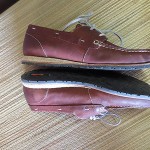 Cole Haan Men’s Leather Loafer boat NIKE recycled Sole and VERY CLEAN BOTTOM