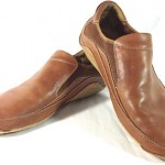 COLE HAAN Mens G SERIES BROWN Leather Easy Slip On Shoes NIKE AIR Size 13 M
