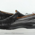 Mens Cole Haan Nike Air Stylish black leather Loafers/ MOC sz 9.5 M