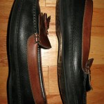 Cole Haan Country Men’s BLACK & BROWN Tassel Moccasin Loafer Shoes Size 11.5M