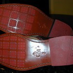 MENS COLE HAAN AIR COLTON CHOCOLATE SUEDE W/ CROC. SADDLE/OXFORD
