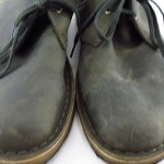Clarks Originals Dark Green Leather Lace Up Desert Boots Men Size 8.5 M