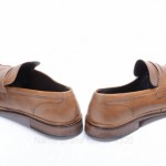 COLE HAAN C10246 NIKE AIR 12 brown leather LOAFER MOC TOE PLAIN SLIP ON shoe