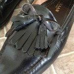 Cole Haan Mens Black Tassel Slip on Loafers Comfort Shoes Size: 8.5 M