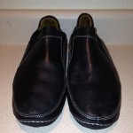 COLE HAAN NIKE AIR DRIVING LOAFERS G SERIES LEATHER MEN’S BLACK 10.5M