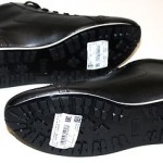 $395 Hugo Boss ‘NIKKOS’ Size 10 (9 UK) Leather Ankle Boots/Sneakers in Black
