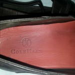 Cole Haan Embossed Croc Brown Leather Loafers Mens Shoes