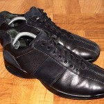 Cole Haan Nike Air Ventura Black Leather Nubuck Fashion Sneakers Shoes Mens 10.5