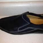 COLE HAAN NIKE AIR DRIVING LOAFERS G SERIES LEATHER MEN’S BLACK 10.5M
