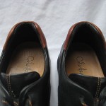 COLE HAAN BLACK LEATHER SPLIT TOE OXFORDS SIZE 10 MEDIUM