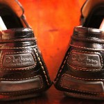 Stunning Cole Haan Hand Sewn Croc Driving Loafer Made In Italy Sz 10 1/2M