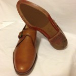 Cole Haan “Air Madison” Monk Strap British Tan Sz 10.5D $248