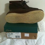 Mens Clarks Padmore Brown Oile