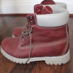Timberland Original Mens 6-Inch Premium Waterproof Boots Size 10 Brick red