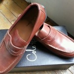 NIB Mens Cole Haan Tucker Penny II Saddle Tan sz 9