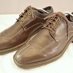 COLE HAAN BROWN LEATHER OXFORDS 10.5 MEDIUM