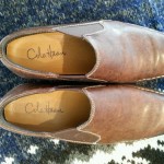 Cole Haan Nike Air Slip On Shoes Loafers Mens 9 Black VERY GOOD