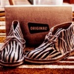 Original Desert Clarks Boot Zebra