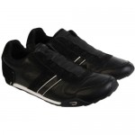 Diesel Mens Loop On Black Gray Casual Slip On Sneakers Shoes 9.5