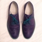 Cole Haan Men’s LEATHER Shoes Air Franklin Wing OCEAN SUEDE 12M NEW