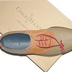 Cole Haan Carter Saddle RBR Oxfords Brown Khaki Tan