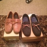 Cole Haan Mens Air Grant Brown And Black 2 Pair New