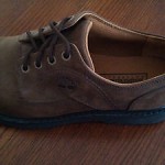 MENS TIMBERLAND BROWN SUEDE SHOES WATERPROOF NWOB  SZ 9W