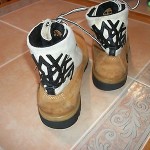 Men’s Timberland Boots, size 10 1/2, Canvas Top with Large Graphics, Cool Design