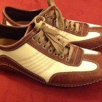 Men’s Cole Haan Brown White Leather Nike Air G Series Oxfords Shoes Sz  8.5 M