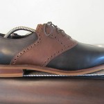 Cole Haan Carter RBR Saddle Black Brown Leather Oxfords Shoes Mens Size 10 EPUC