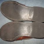 MENS 10 M BROWN LEATHER COLE HAAN SLIP ON PENNY LOAFERS CASUAL DRESS SHOES