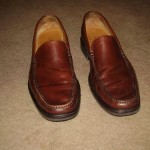 Men’s Size 12M COLE HAAN NIKE AIR Brown Leather Loafers