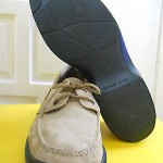 COLE HAAN COUNTRY SUEDE SHOES WITH NIKE AIR SOLE ( Sz:12M )