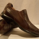 Mens Cole Haan Nike Air Brown Leather Classic Loafers Size 12M